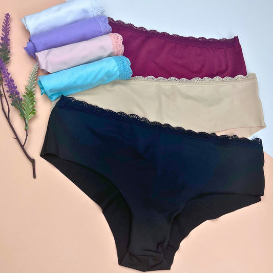 Semanario Panty Cachetero en Nylon S/F Pack x7 / Mujer E-7003 - Piña del Mar - Colombia