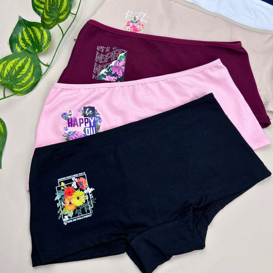 Semanario Boxer Algodón Pack x 7 panties Mujer Ref. 7008 Piña del Mar Colombia